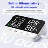 Automatisches digitales Blutdruckmessgerät mit großem LED-Hintergrundbeleuchtungsbildschirm, Sprachführung, Oberarm-Blutdruckmessgerät, 240-Messwert-Speicher