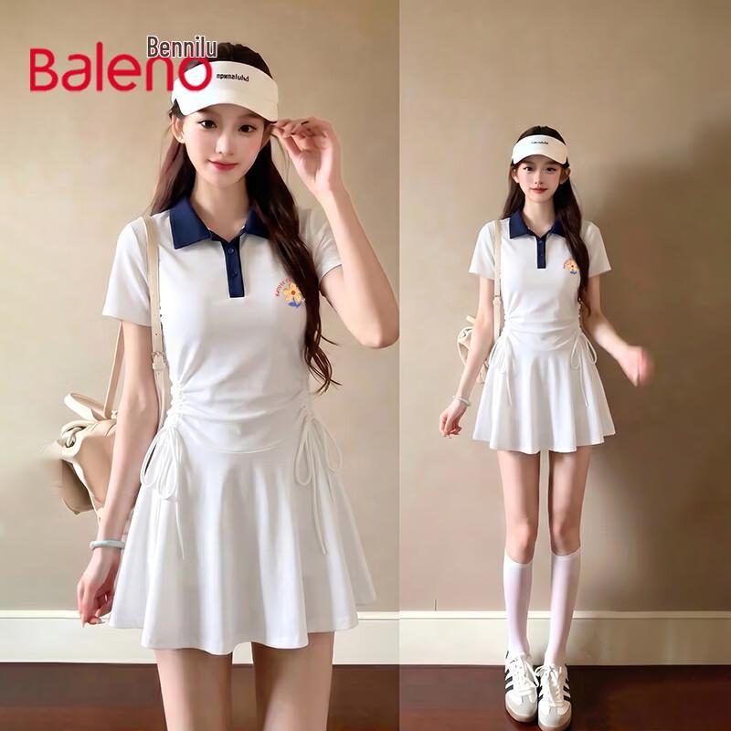 Baleno Women s Floral Polo A-Line Dress S