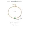 Fashion Luxury Color Diamond S925 Sterling Silver Tennis Diamond Cz Wedding Gift Ladies Bracelet Qixi Festival Gift