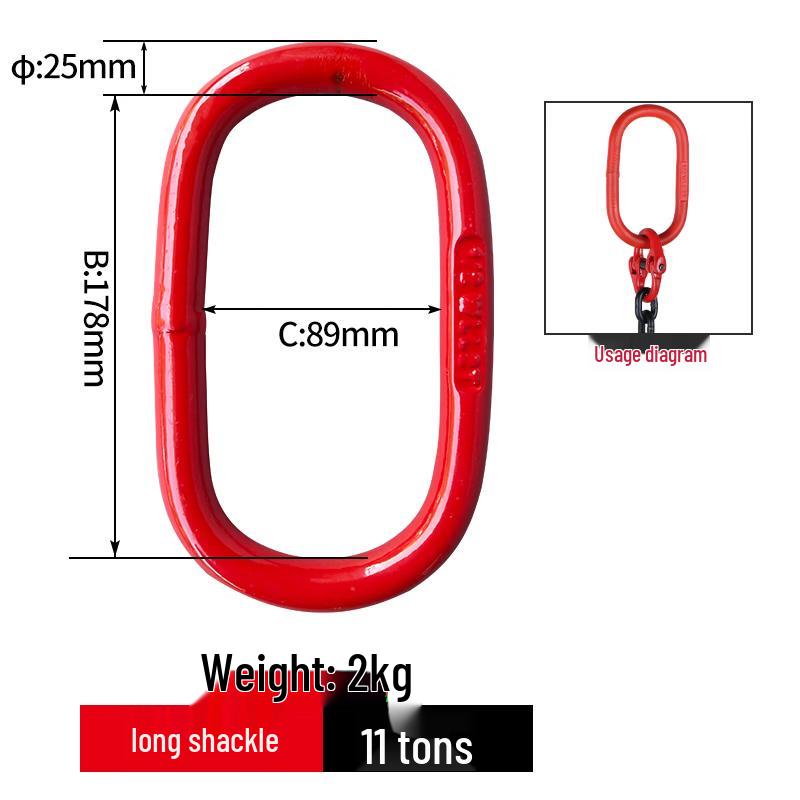 

11-Ton Manual Chain Hoist with Lifting Ring