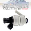 1Pcs Fuel Injector For BMW E38 850i 750iL 5.4L V12 1998-2001 1435991