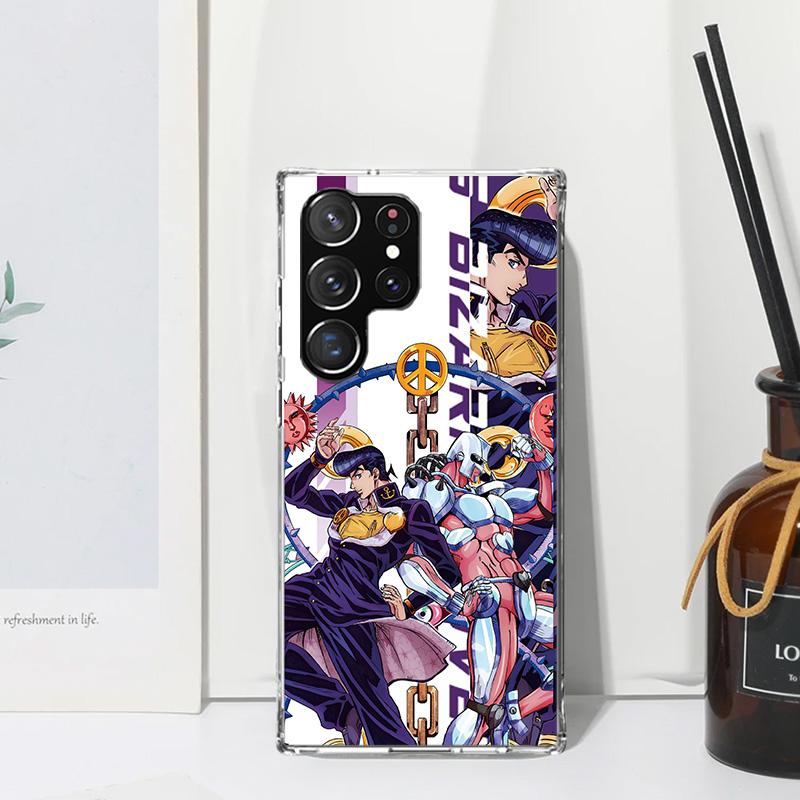 

JoJo Bizarre Adventure Anime Phone Case For Samsung Galaxy S26 S25 Edge S24 FE S23 S22 Ultra S21 Plus S20 + Art Fundas Back Cove Samsung S26 Plus