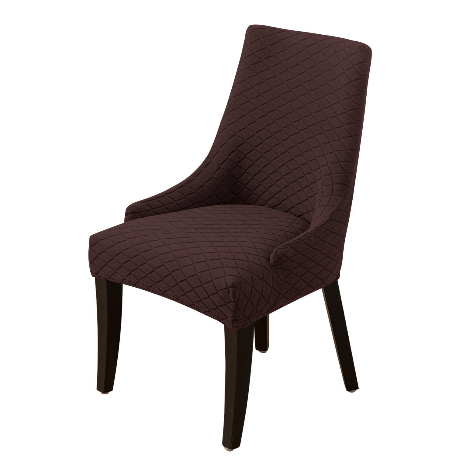 

Стрейч Вязаный Маолангуин Жаккардовый Чехол для Домашнего Стула Чехол для Стула в Отеле 46*46*51 cm