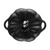 Staub Ceramic Cocotte Pumpkin 15cm (Black)