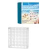 Clear Shells Display Case Seashells Storage Box for Home Decoration and Museums