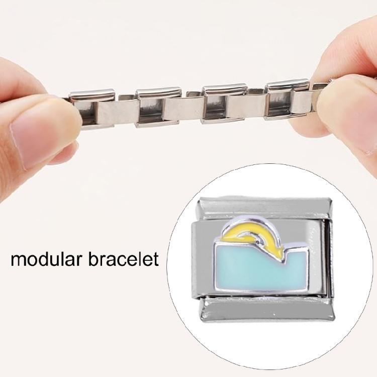 Fashionable Square Jewelry Link Accessory for Stainless Steel Bracelet Making