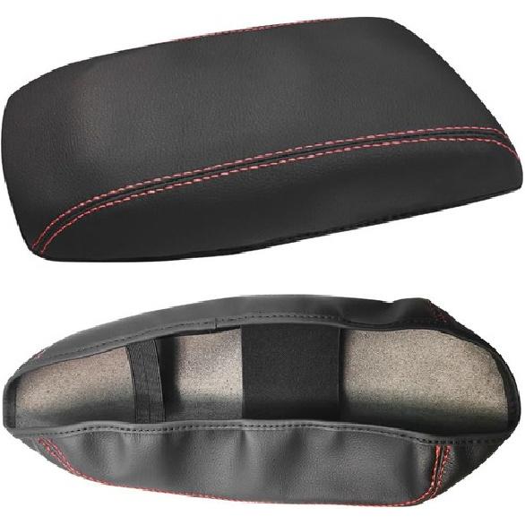 FIT For 19-23 Toyota Corolla Black Leather Center Console Armrest Pad Lid Cover