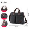 Men's Business Canvas Handbag Outdoor Crossbody Bag Men's Bag Shoulder Bag Student Casual Messenger Bag For Men Male Handbag