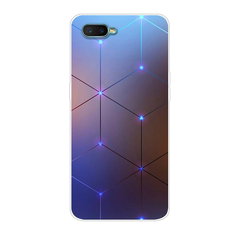 Pro OPPO RX17 Neo Pouzdro Kryt na telefon Měkký silikonový Tištěný zadní kryt Coque Pro OPPO RX17 Neo CPH1893 RX 17 Neo Kryt RX17Neo Capa
