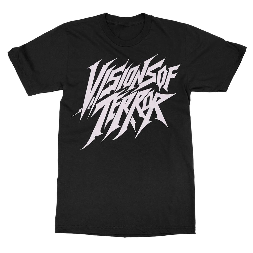 Visions of Terror Logo A Casual Tshirt Luxury Brand for Men and Women Top