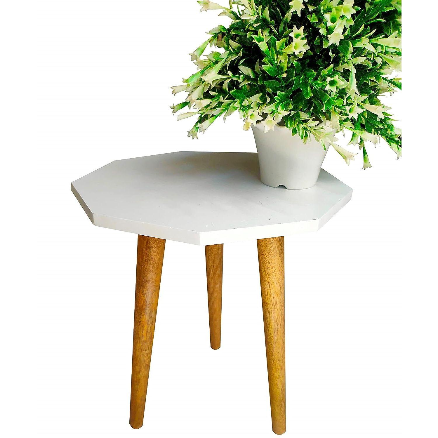 

Красивый старинный деревянный складной боковой столик/торцевой столик/подставка для растений/табурет для гостиной, детская игровая мебель, стол круглой формы