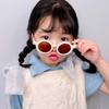 Round Frame Children's Sunglasses Candy Colored Macaron Colored Glasses  For Girls
