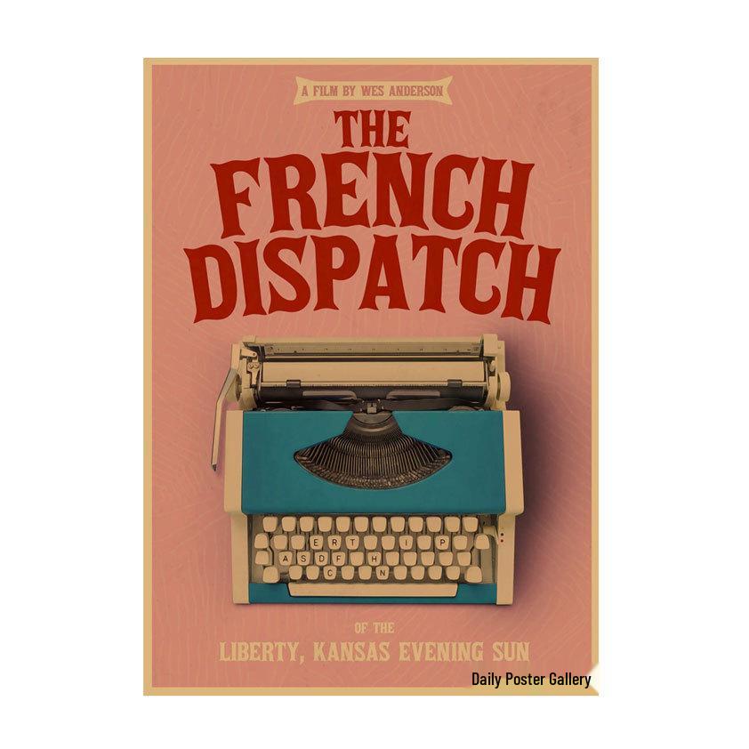 The French Dispatch Wes Anderson Art Poster 539 29.7X42cm (A3 size)