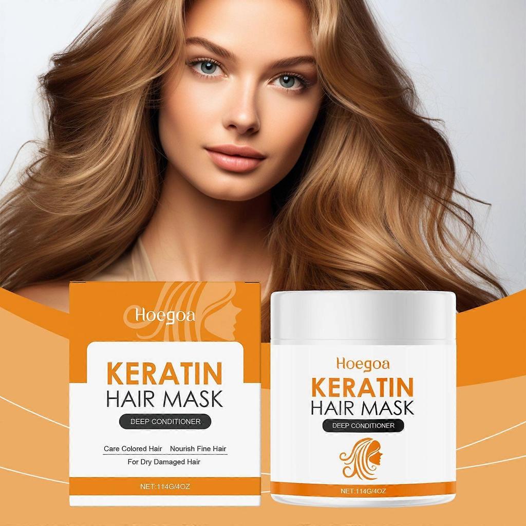 Keratin Nourishing Hair Mask: Nourishes damaged hair, leaving it smooth, naturally shiny, and voluminous.