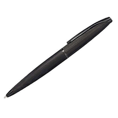 Cross ATX Brushed Black Etched Diamond Pen (Ballpoint)