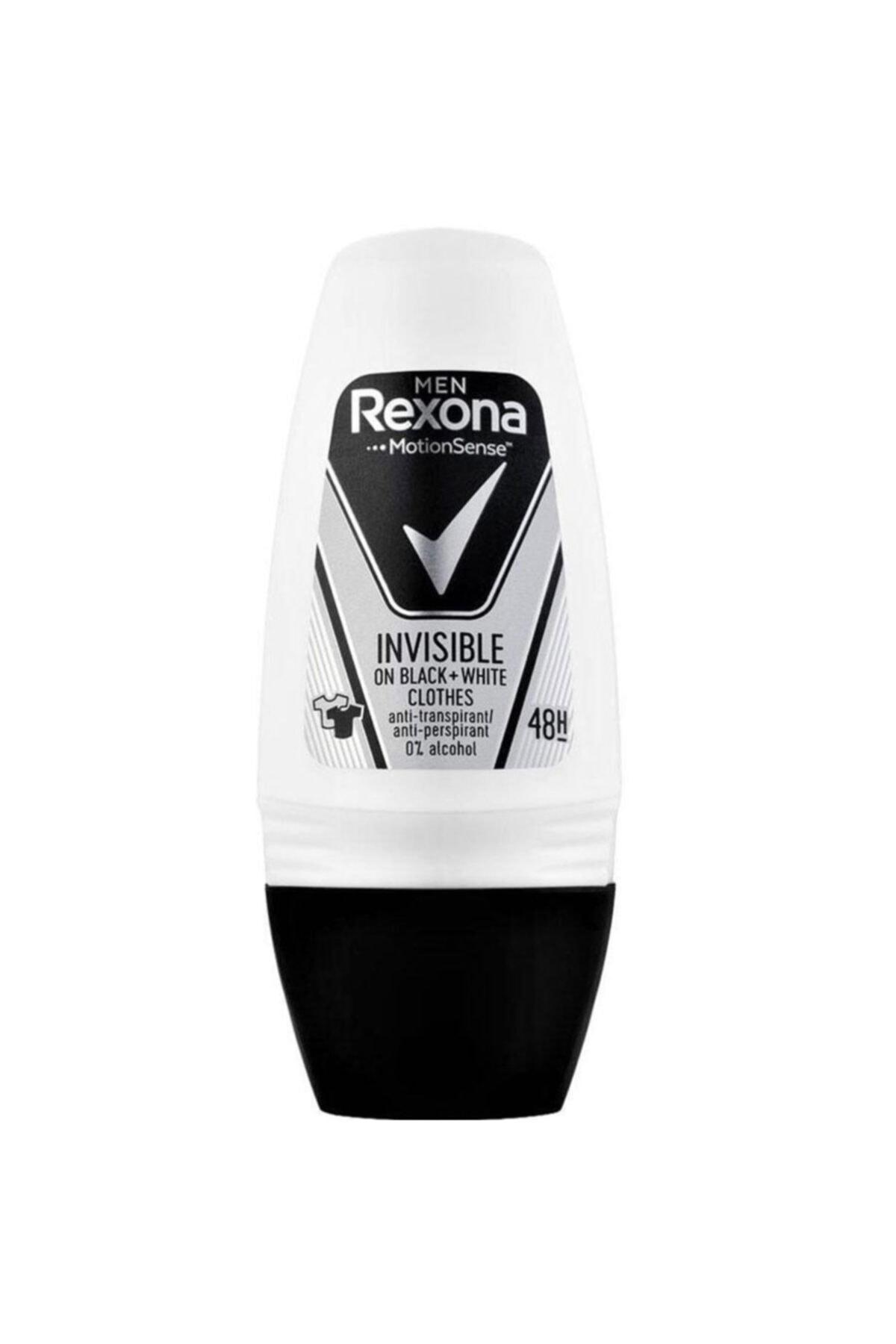 

Мужской шариковый дезодорант Rexona Invisible Black&White, 50 мл
