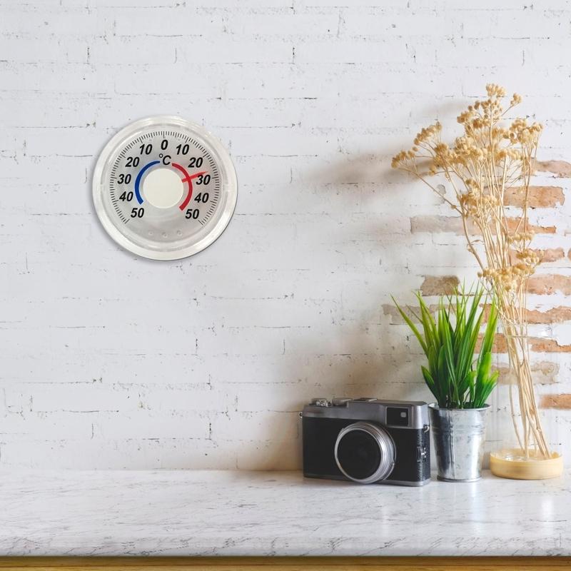 Indoor Outdoor Window Thermometer Weather Thermometer Accurate Readings Temperature Gauge Used for Household
