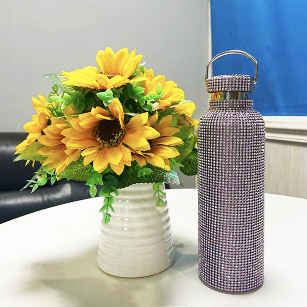 Vacuum Bottle Portable Water Bottle Valentine's Day Dust-proof  Anti-rust Water Drink Vacuum Bottle