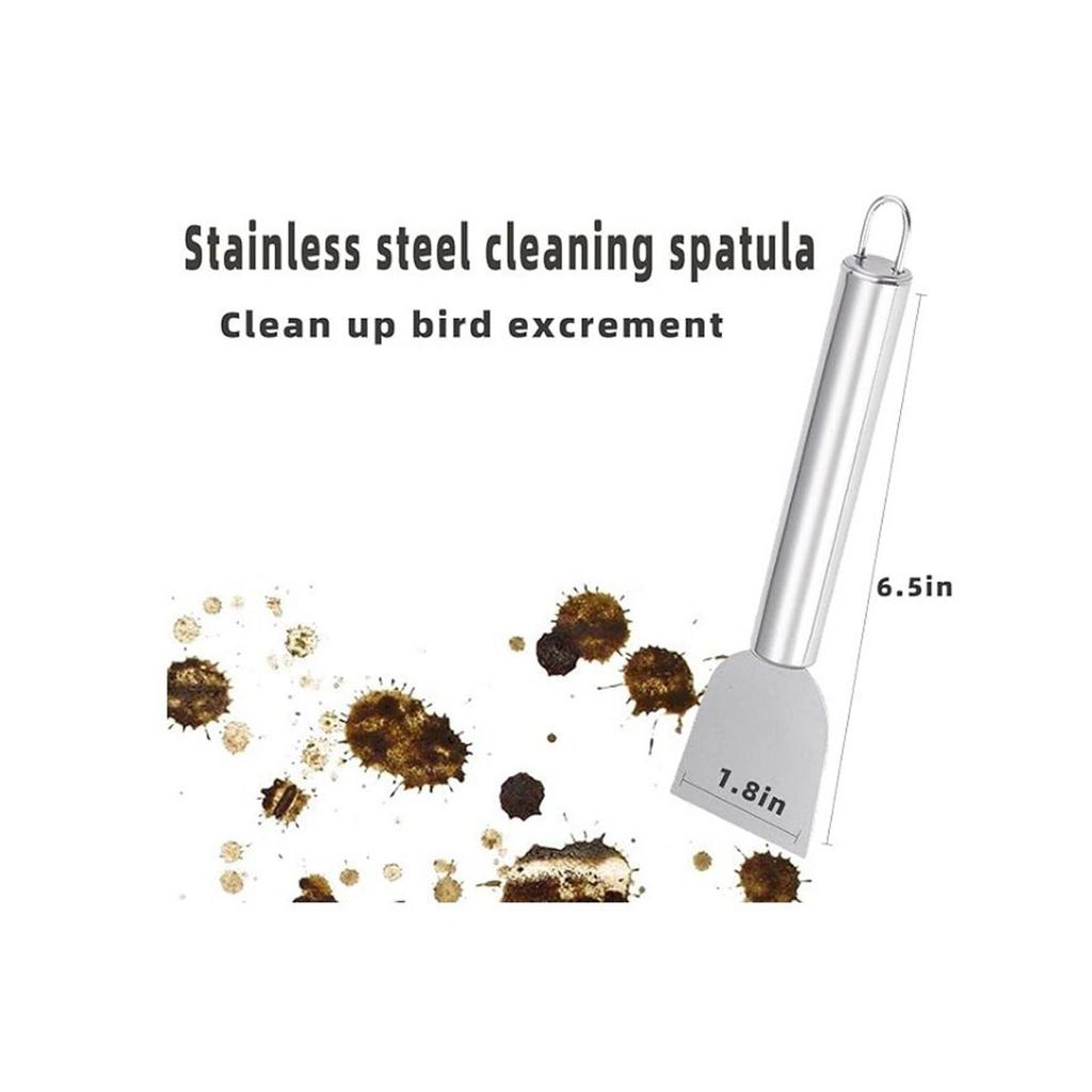 Birdcage Cleaner for Small Animals, Parrot Cage Accessories, Long,Tailed Bird Cleaning Tool, Easy Cage Maintenance for Birds &