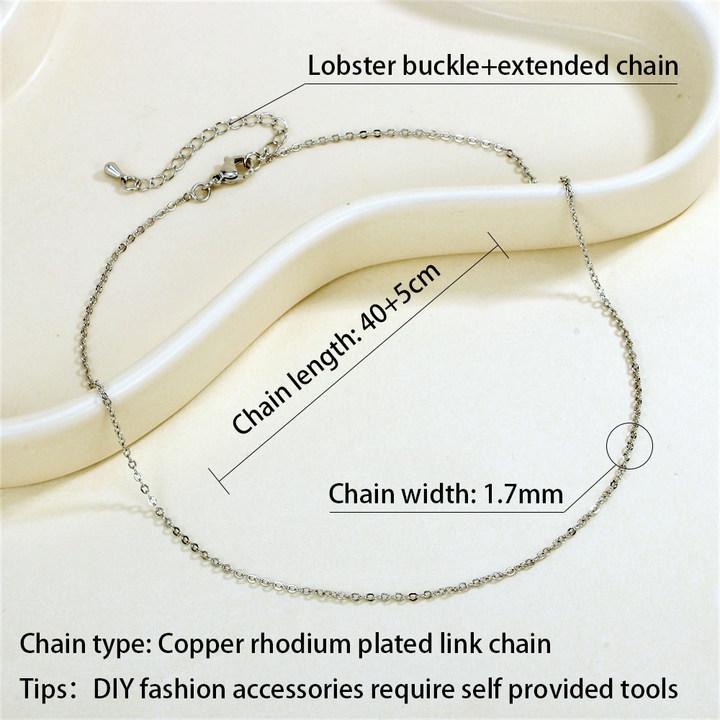 26 Letters Zirconia Inlaid Square Spacer Beads for DIY Bracelets, Necklaces & Pendants