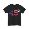 Trump 2028 Shirt, 45³ Trump 2028 45 Third Term President American Flag Shirt