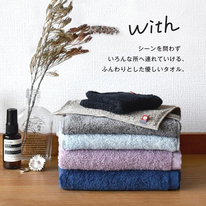 Bloom Imabari Towel Certified Handkerchief 6-Piece Set with Towel Handkerchiefs, 100% Cotton, Made in Japan (All Colors Set - 1 of each