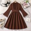 Girls' Fashionable Dress, Autumn Children's Long-sleeved Princess Dress