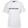 Balenciaga Blurred Logo T-Shirt 'White Black' Unisex 661705TKVD59040