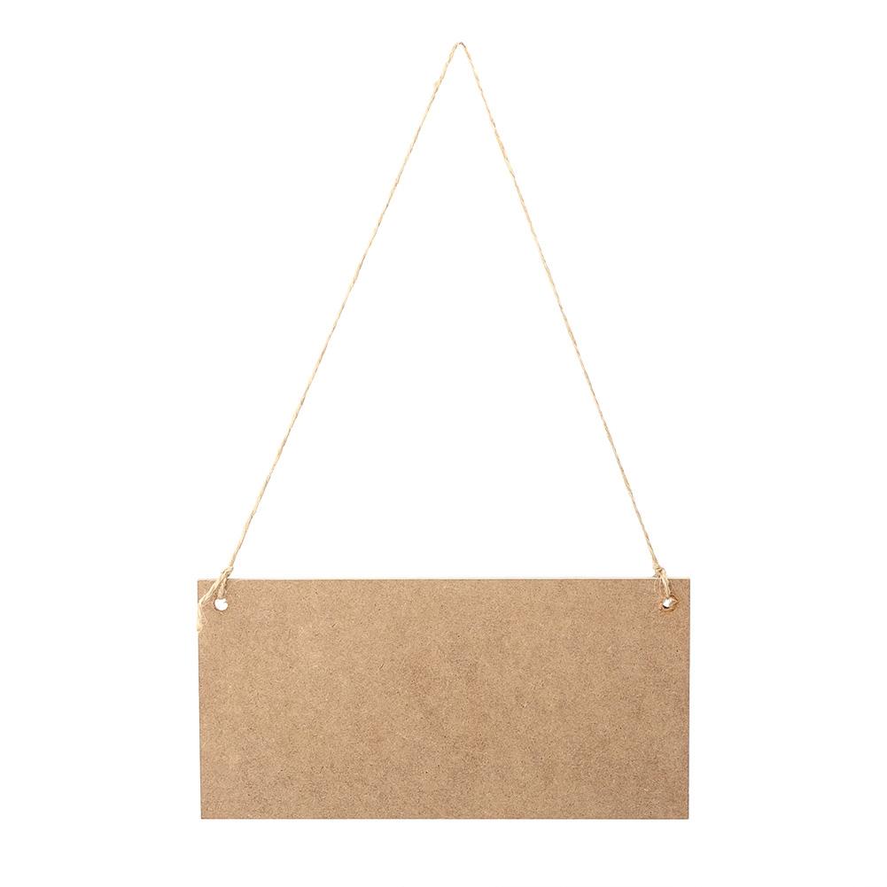 2 STÜCK Tür Fenster Wandhängeplakette Holz Hängeschild DIY Festliche Dekoration