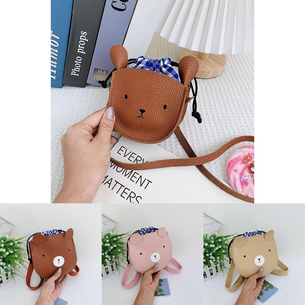 Adorable Cute Bear Children's Crossbody Bag For Boys And Girls Everyday Use