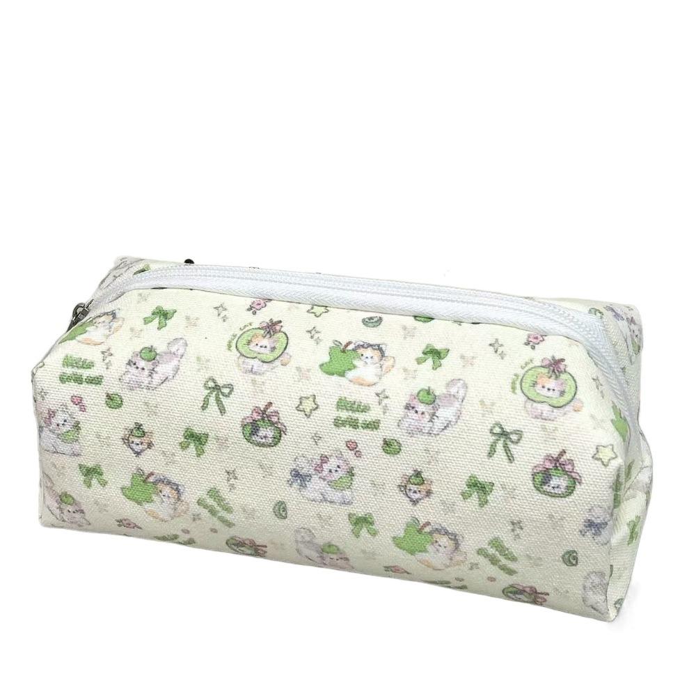 Multifunctional Stationery Bag Large Capacity Pencil Case Cute Pen Bag  for School Office