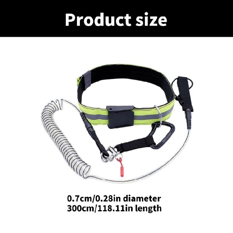 Comfortable Adjustable Surfing Leash Surfboards Leash Surfing Leash with Comfortable Grip Handle Surfing Accessories
