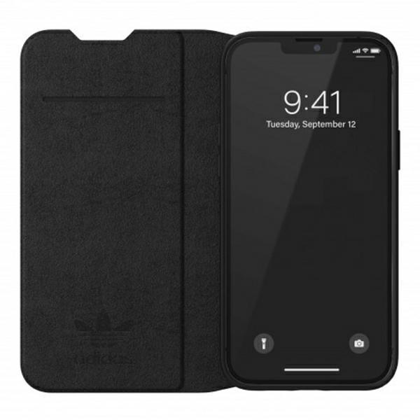 Adidas Or Booklet Case Basic Iphone 13Pro Max 6,7 Czarno Biały/Black White 47127