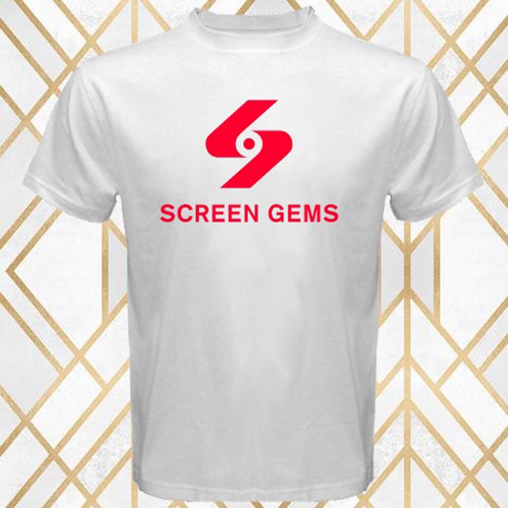 Screen Gems Movie Production House Men s White T-Shirt Size S 3XL S