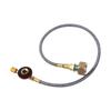 LPG Flat Cylinder Tank Container Adapter Propane Refill Adapter Gas Stove Coupler Stove Metal Tube