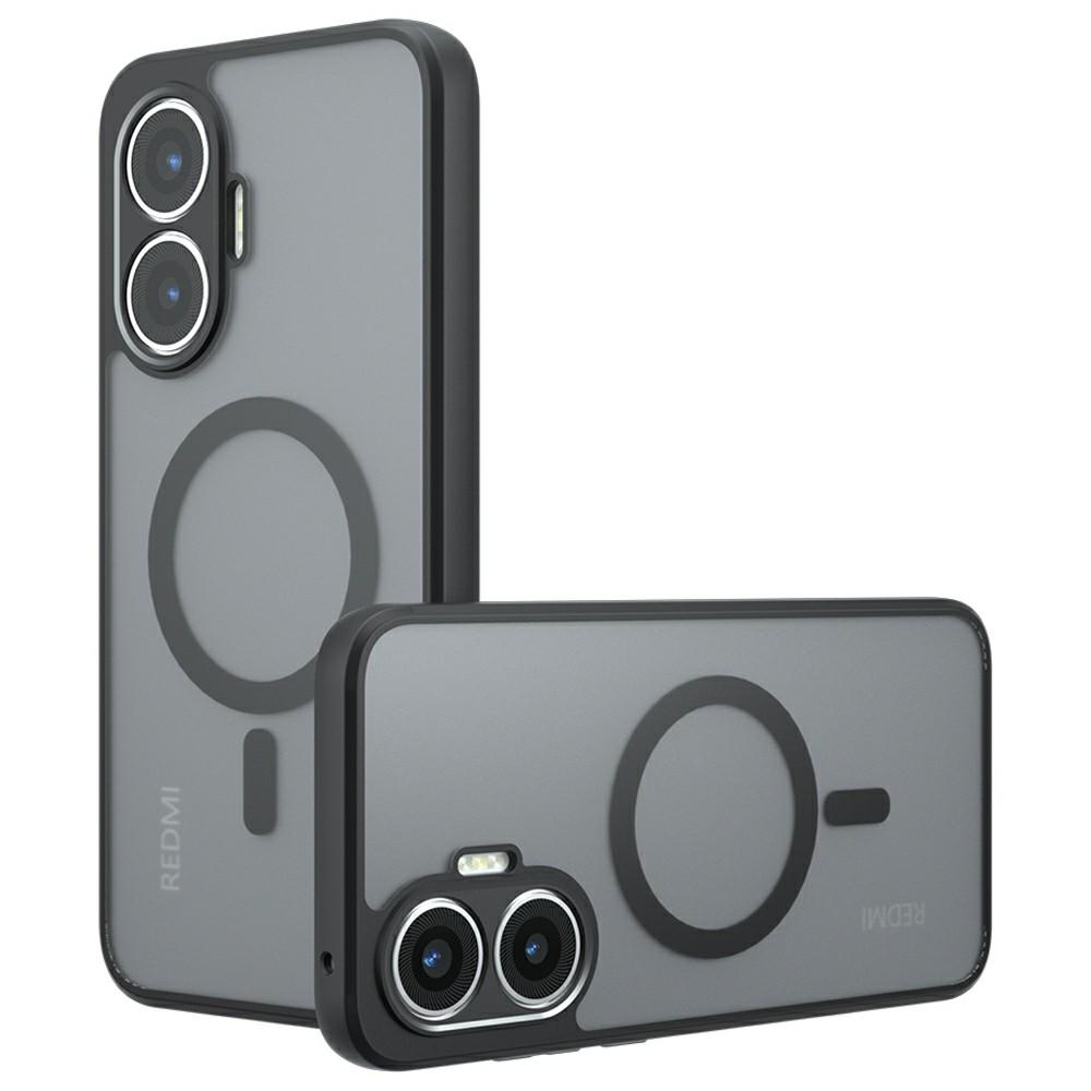 Matný kryt pro Xiaomi Redmi Turbo 4 Pro 5G/Poco F7 5G TPU+PC Skin Touch Kryt na telefon Kompatibilní s MagSafe