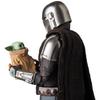 MAFEX No. 129 THE MANDALORIAN Action Figure, approximately 160mm tall, painted