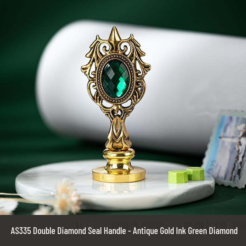 

Печать из сургуча в европейском ретро-стиле «Академия магии Гарри Поттера» с акриловой и деревянной ручкой