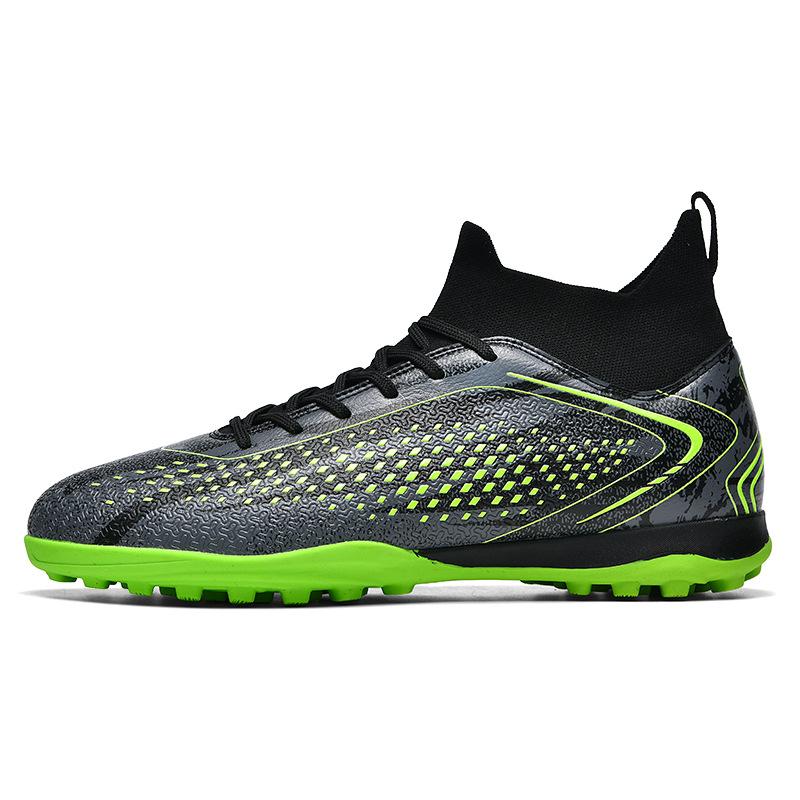 New football shoes outdoor spikes high top game comfortable grass teen