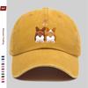 pc HeartShaped Corgi Silhouette Printed Baseball Cap Pet Print Design Golf Hat Home Leisure Decor Hat Comfortable Lightweig