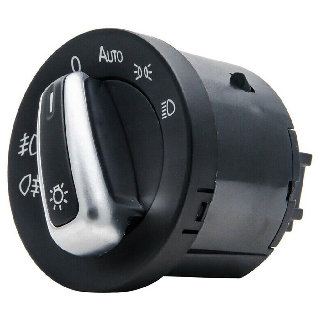 Car Headlight Switch Fog Light Knob 5ND941431B Professional Headlight Switch Knob Compatible Golf Jetta MK5 MK6 Auto Accessories