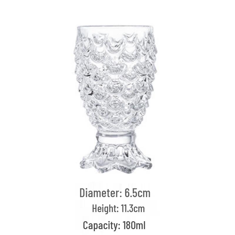 Shangqi Mermaid Glass Cup Set