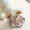 Anti-Choking Slow Feeder Ceramic Bowl for Cats and Small Dogs