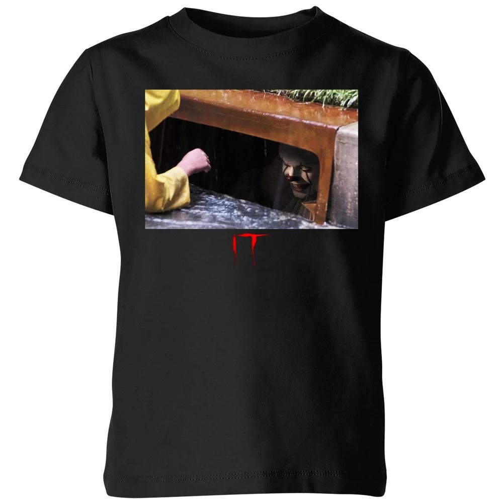 

IT Chapter 1 (2017) Pennywise Kids T-Shirt - Black - 3-4 Years 100
