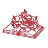 Books In Flowers Metal Cutting Dies for DIY Scrapbooking Album Paper Cards Crafts Embossing Die Cuts Handicrafts New