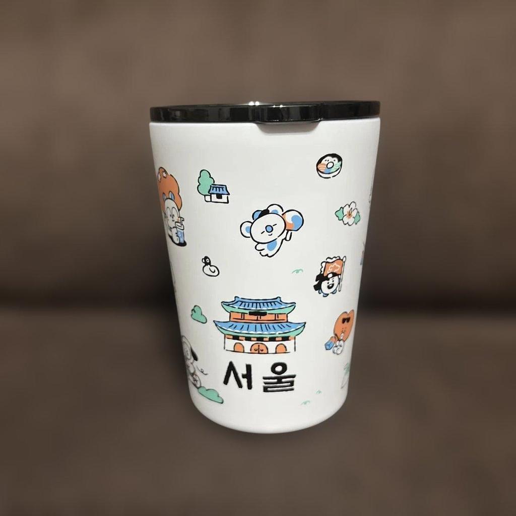 [USED] BT21 Seoul Tumbler 340ml