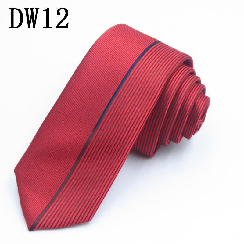 Boutique Fashion Positioning Tie Men'S Personality Stylish Thin Middle Symmetrical Tie
