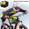 Large Capacity Bicycle Saddle Bag Waterproof Mountain Bike Crossbar Bag  Cycling Accessories