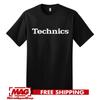 TECHNICS LOGO T-SHIRT Dj Turntables Old School Record Player Vinyl Shirt Tee Dee Unisex T-Shirt