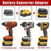 Battery Adapter for Dewalt/Milwaukee/Makita 18-20V Batteries Converting To for Black&Decker/Porter&Cable/Stanley 18-20V Tools